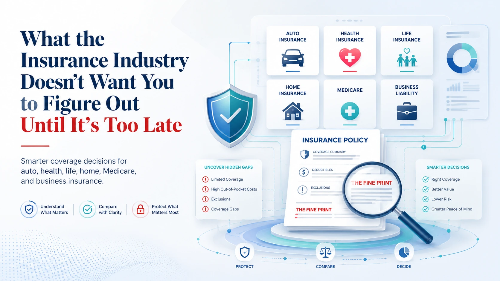 What the Insurance Industry Doesn't Want You to Figure Out Until It's Too Late Insurance Coverage Decisions That Actually Matter