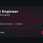 AI Engineer at Netcompany Jobs | Skills & Interview Guide