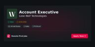 Account Executive at Lone Wolf Technologies Jobs | Skills & Interview Guide