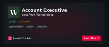 Account Executive at Lone Wolf Technologies Jobs | Skills & Interview Guide