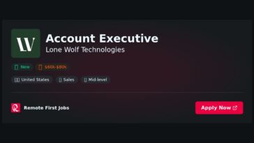 Account Executive at Lone Wolf Technologies Jobs | Skills & Interview Guide