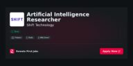 Artificial Intelligence Researcher at Shift Technology Jobs | Skills & Interview Guide
