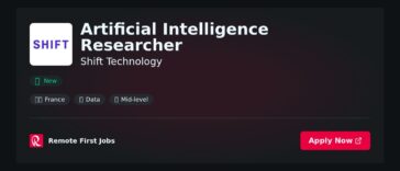 Artificial Intelligence Researcher at Shift Technology Jobs | Skills & Interview Guide