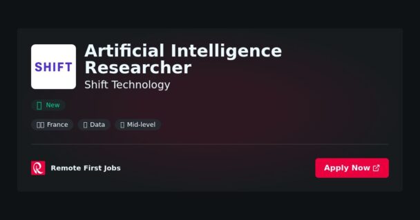 Artificial Intelligence Researcher at Shift Technology Jobs | Skills & Interview Guide