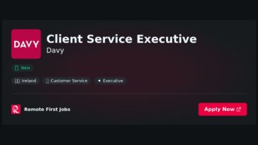 Client Service Executive at Davy Jobs | Skills & Interview Guide