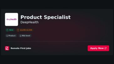 Product Specialist at DeepHealth Jobs | Skills & Interview Guide