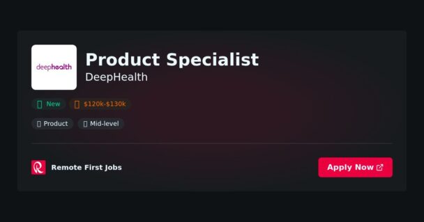 Product Specialist at DeepHealth Jobs | Skills & Interview Guide Product Specialist at DeepHealth Jobs | Skills & Interview Guide