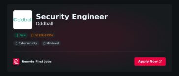 Security Engineer at Oddball Jobs | Skills & Interview Guide