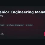 Senior Engineering Manager at Turing Jobs | Skills & Interview Guide Senior Engineering Manager at Turing Jobs | Skills & Interview Guide