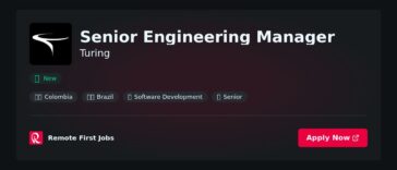 Senior Engineering Manager at Turing Jobs | Skills & Interview Guide