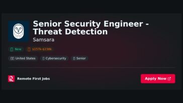 Senior Security Engineer – Threat Detection at Samsara Jobs | Skills & Interview Guide