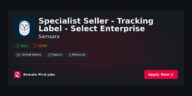 Specialist Seller – Tracking Label – Select Enterprise at Samsara Jobs | Skills & Interview Guide