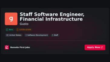 Staff Software Engineer, Financial Infrastructure at Gusto Jobs | Skills & Interview Guide