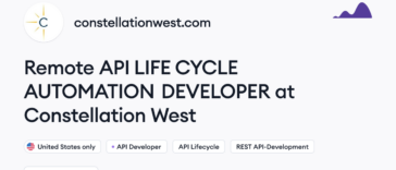 API LIFE CYCLE AUTOMATION DEVELOPER Jobs | Skills & Interview Guide