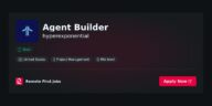 Agent Builder at hyperexponential Jobs | Skills & Interview Guide