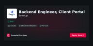 Backend Engineer, Client Portal at EvenUp Jobs | Skills & Interview Guide