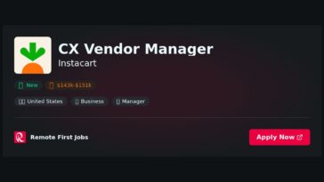 CX Vendor Manager at Instacart Jobs | Skills & Interview Guide
