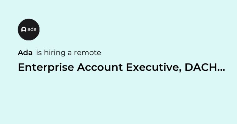 Enterprise Account Executive, DACH & Nordics Jobs | Skills & Interview Guide Enterprise Account Executive, DACH & Nordics Jobs | Skills & Interview Guide