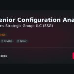 Senior Configuration Analyst at Syms Strategic Group, LLC (SSG) Jobs | Skills & Interview Guide Senior Configuration Analyst at Syms Strategic Group, LLC (SSG) Jobs | Skills & Interview Guide