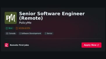 Senior Software Engineer (Remote) at PolicyMe Jobs | Skills & Interview Guide