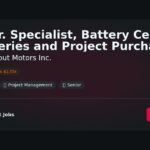 Sr. Specialist, Battery Cells Series and Project Purchasing at Scout Motors Inc. Jobs | Skills & Interview Guide Sr. Specialist, Battery Cells Series and Project Purchasing at Scout Motors Inc. Jobs | Skills & Interview Guide